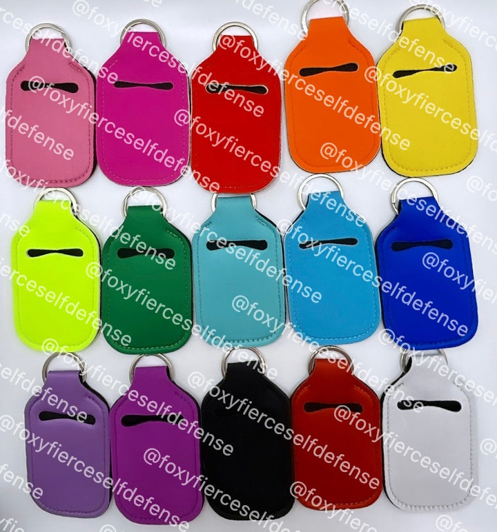 Solid Color Hand Sanitizer Holders