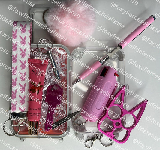 Pink/White Playboy Bunny