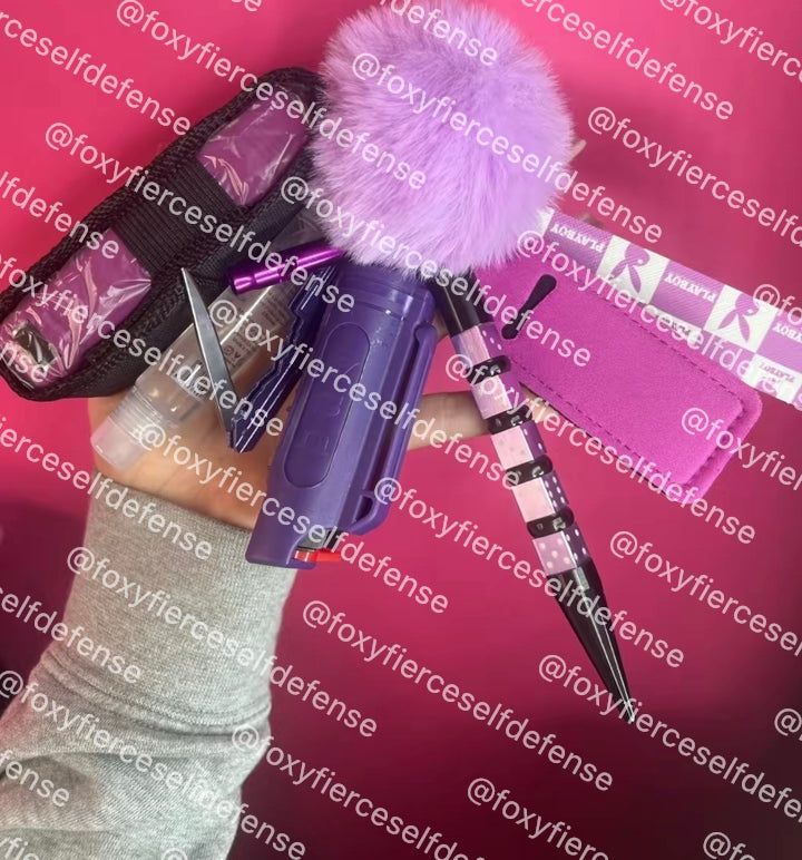 Purple Playboy Bunny